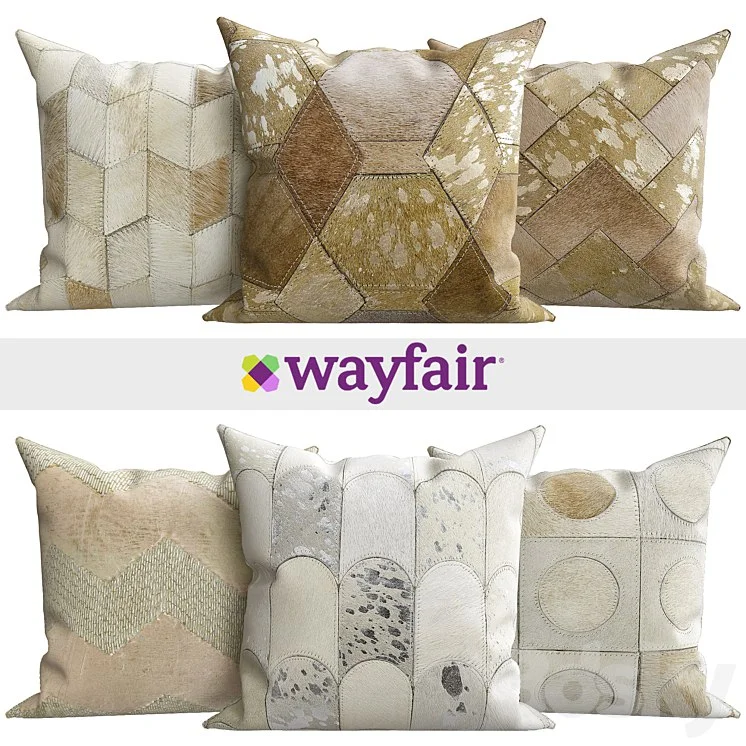 Decorative pillows from Wayfair shop